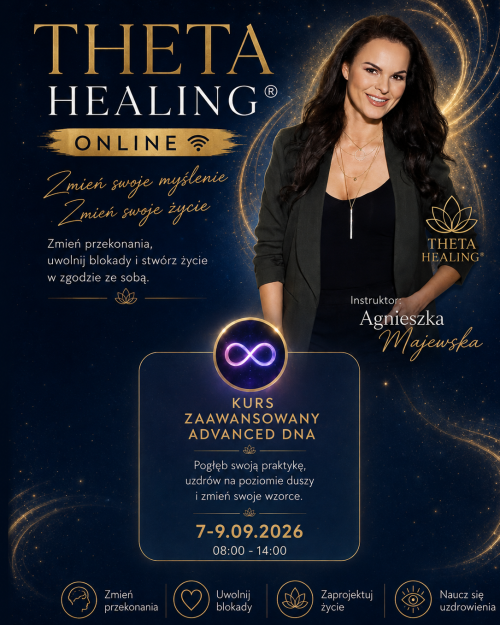 Theta Healing - kurs zaawansowany 07-09.09.2026