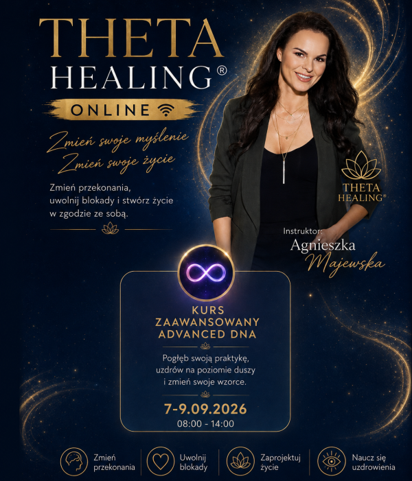 TH kurs zaawansowany 20260907 Theta Healing - kurs zaawansowany 07-09.09.2026